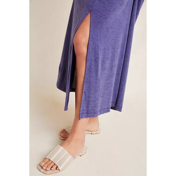 Maeve by Anthropologie Women's Purple Melanie Knit Maxi Dress Size S NWT - Picture 5 of 13
